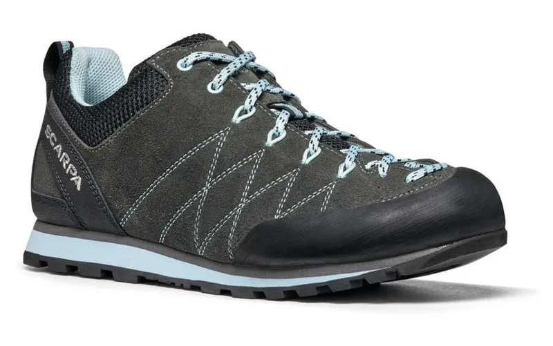 Scarpa Womens Crux Shoes - Shark-Blue-Radiance